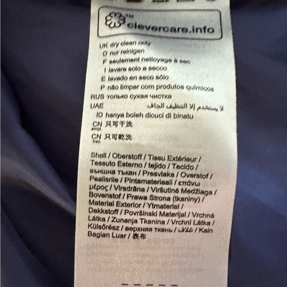 Esprit Blue Mountain Print Puffer Jacket - Picture 3 of 4